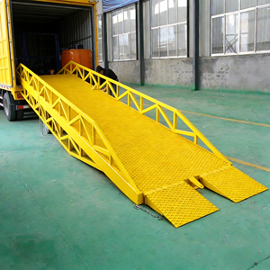 Electric Hydraulic Mobile Container Loading Platform Lift Dock Ramp