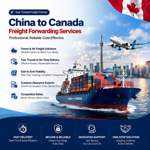China Canada Freight Forwarder FCL LCL Air Cargo Charter