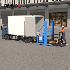 2-3 Ton Load Capacity Mobile Container Truck Loading Dock Unloading Platform