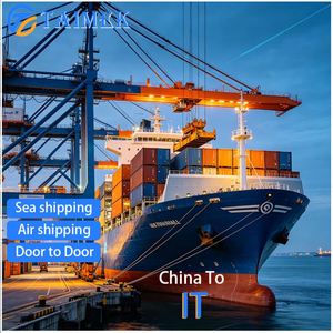 Sea Shipping Logistics Tracking Italy Port Gioia Tauro